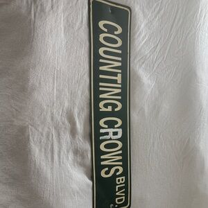 Counting Crows Boulevard Sign
